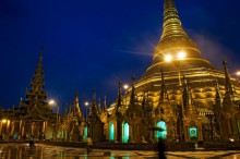 Shwedagon Pagode, Rangoon, Myanmar