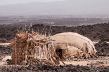 Afar huts