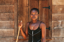 beautiful woman in Maroantsetra, Madagascar