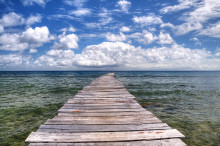 ocean walkway