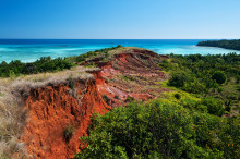 tropical island paradise Nosy Iranja, Madagascar